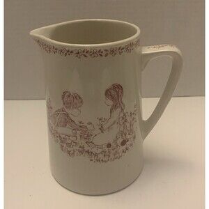 Royal Crownford Ironstone Pitcher Weatherby Hanley Falcon Ware England .